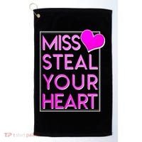 Miss Steal Your Heart Valentines Day Golf Towel thumb 0