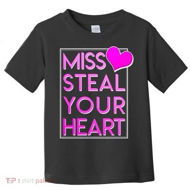 Miss Steal Your Heart Valentines Day Toddler T-Shirt