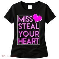 Miss Steal Your Heart Valentines Day Women's T-Shirt thumb 0