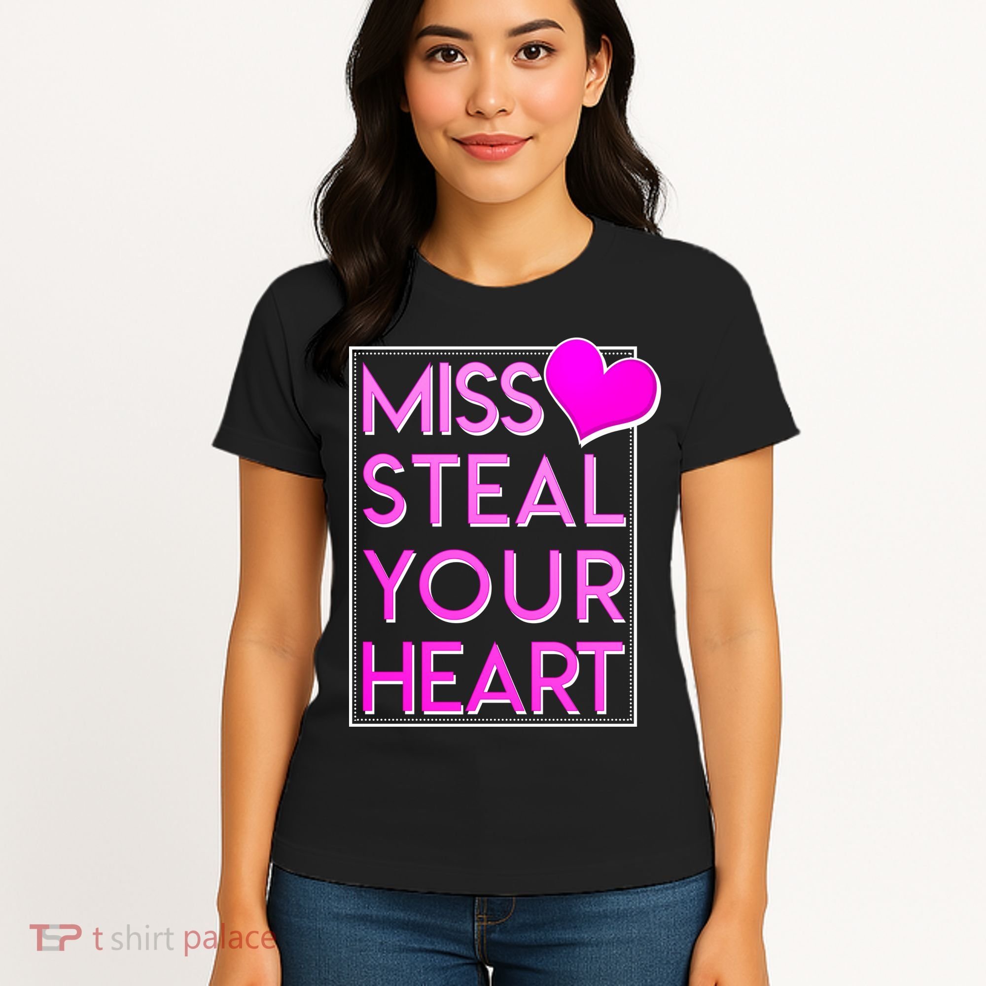 Miss Steal Your Heart Valentines Day Women's T-Shirt