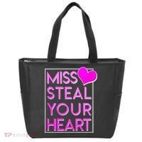 Miss Steal Your Heart Valentines Day Tote Bag thumb 0