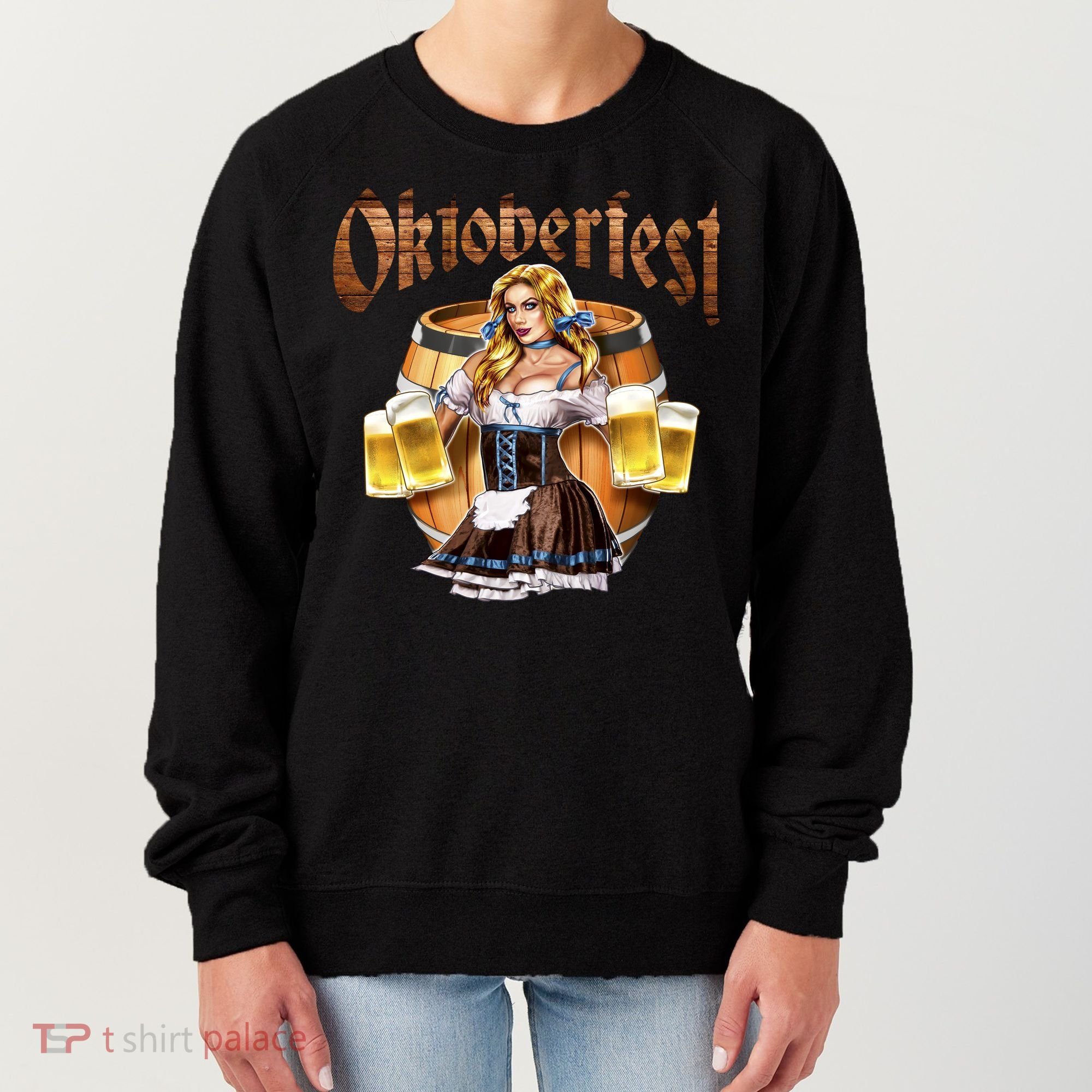 Miss Wiesn Oktoberfest Women's Sweatshirt