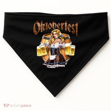 Miss Wiesn Oktoberfest USA-Made Doggie Bandana