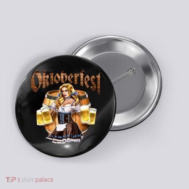 Miss Wiesn Oktoberfest Button