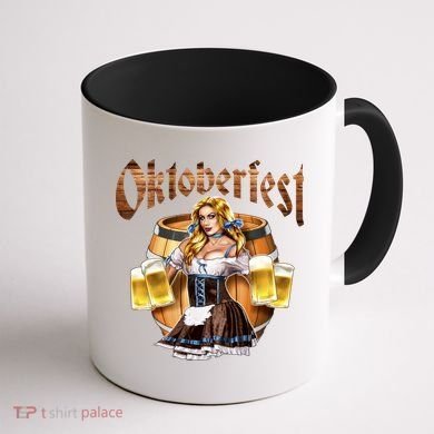 Miss Wiesn Oktoberfest Coffee Mug back