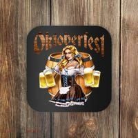 Miss Wiesn Oktoberfest Coaster thumb 0