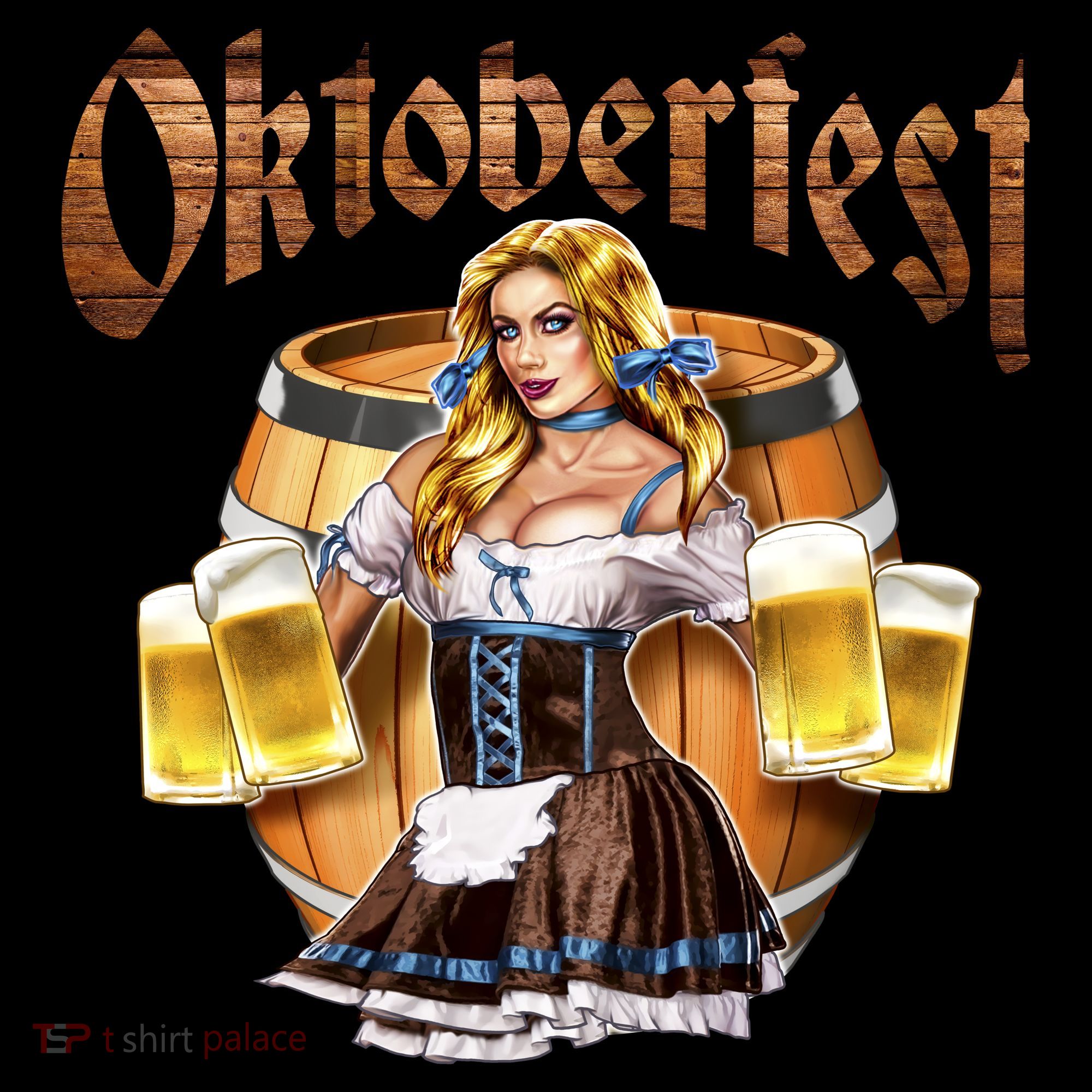 Miss Wiesn Oktoberfest Women's Hoodie