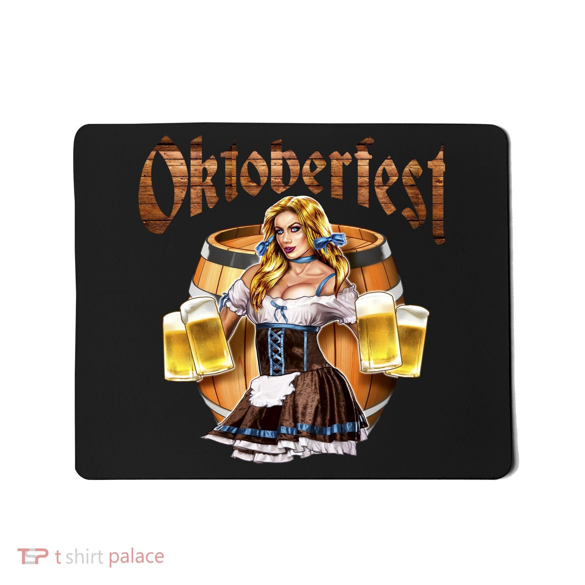Miss Wiesn Oktoberfest Mousepad