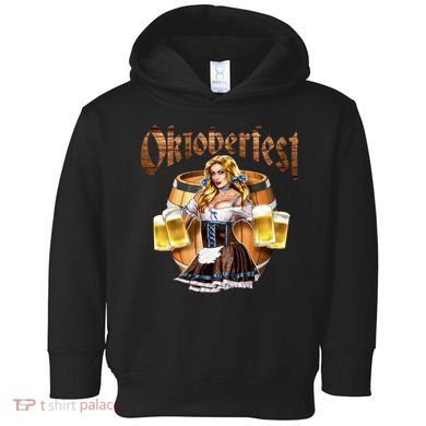 Miss Wiesn Oktoberfest Toddler Hoodie