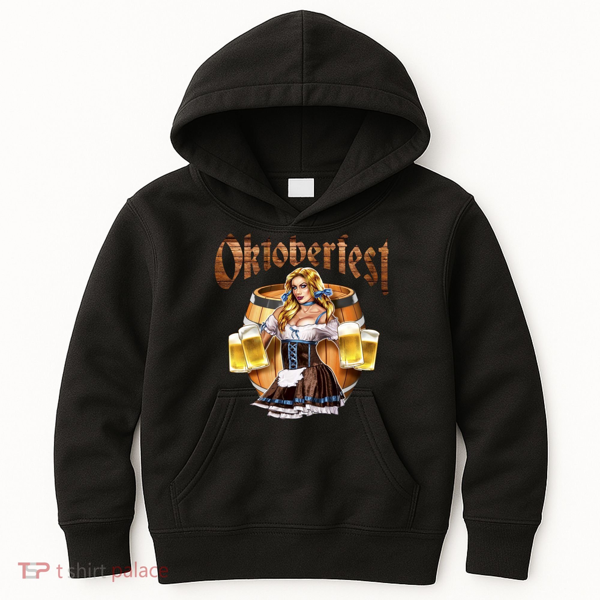 Miss Wiesn Oktoberfest Kids Hoodie