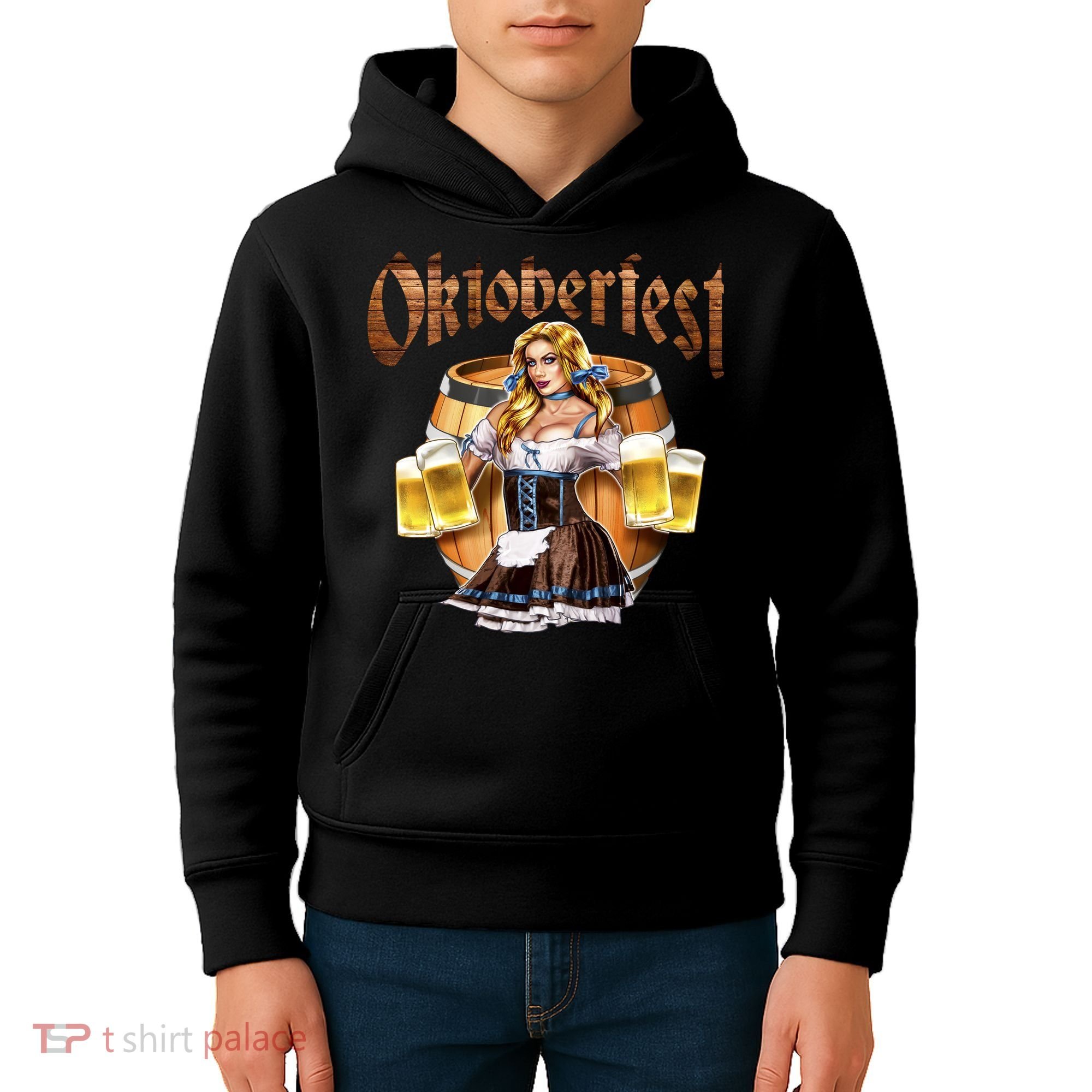 Miss Wiesn Oktoberfest Kids Hoodie