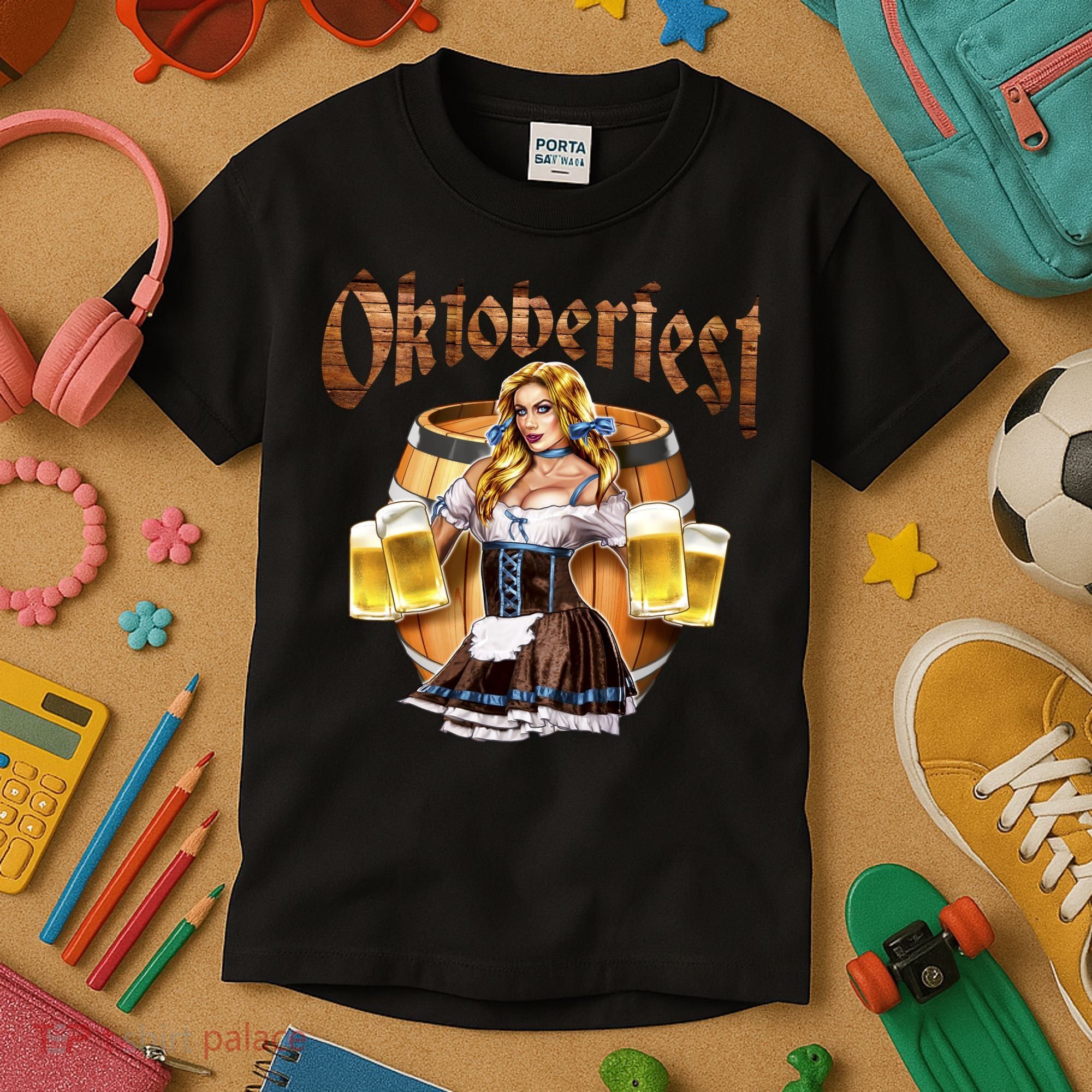 Miss Wiesn Oktoberfest Kids T-Shirt