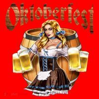 Miss Wiesn Oktoberfest Santa Hat thumb 1