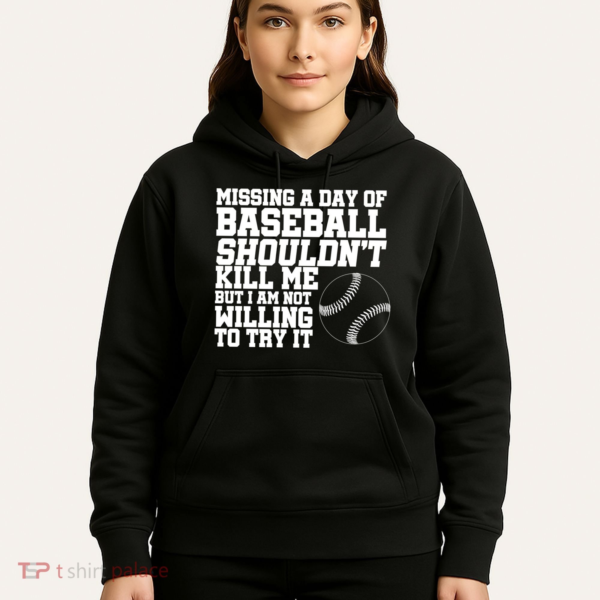 Missing A Day Of Baseball  Hoodie