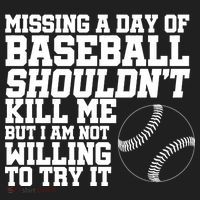 Missing A Day Of Baseball  Golf Towel thumb 3