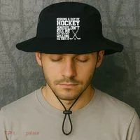 Missing Hockey Shouldn't Kill Me Bucket Hat thumb 2
