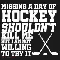 Missing Hockey Shouldn't Kill Me Bucket Hat thumb 4