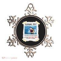 Missing Pet Funny Great White Shark  Ornament thumb 0