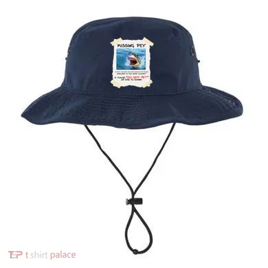 Missing Pet Funny Great White Shark  Bucket Hat