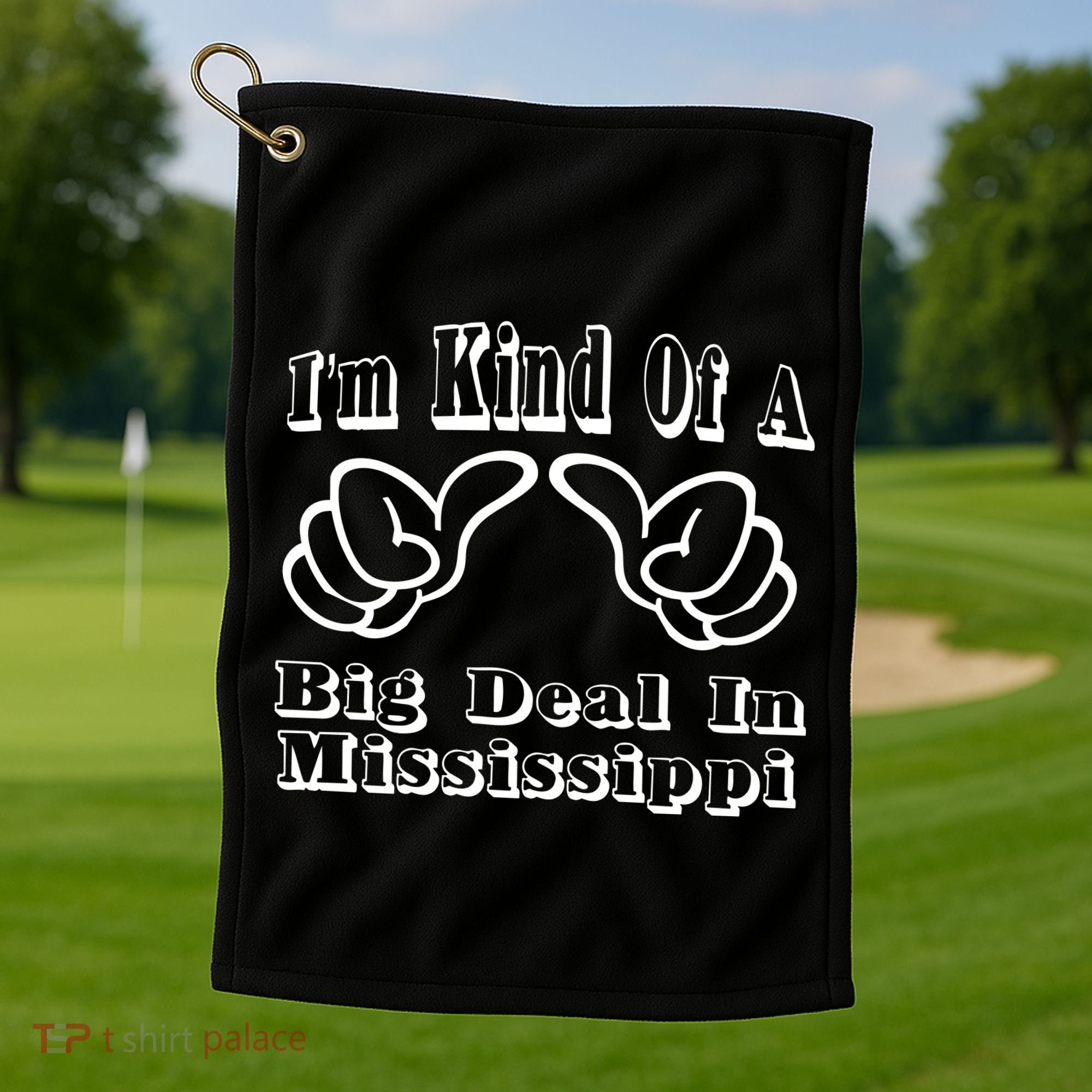 Mississippi Big Deal Golf Towel