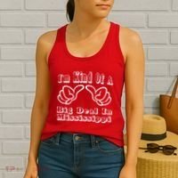 Mississippi Big Deal Women's Tank Top thumb 2