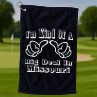Missouri Big Deal Golf Towel thumb 1