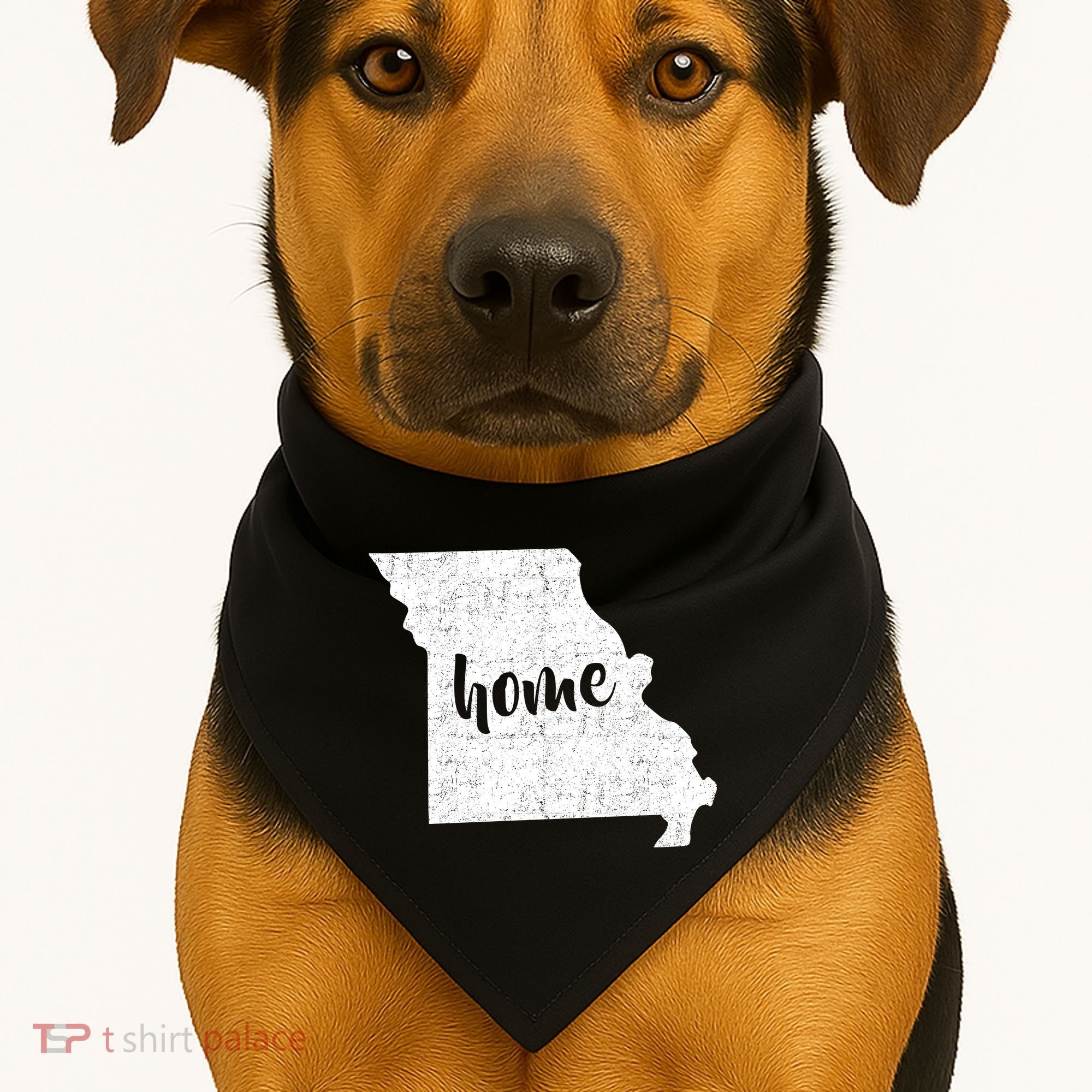 Missouri Home State  USA-Made Doggie Bandana