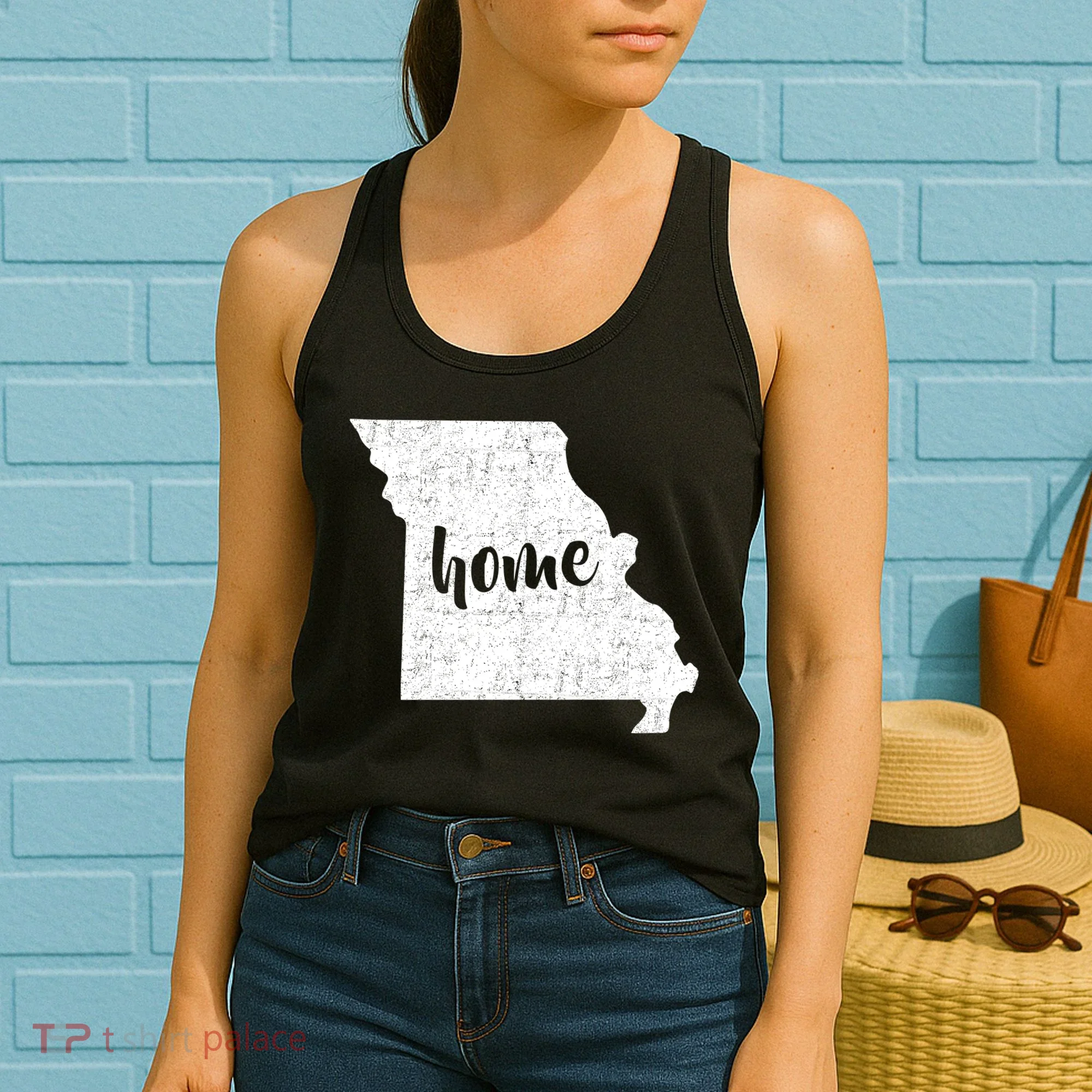 Missouri Home State  Women's Tank Top