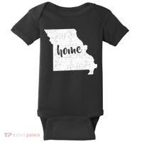 Missouri Home State  Baby Bodysuit thumb 0