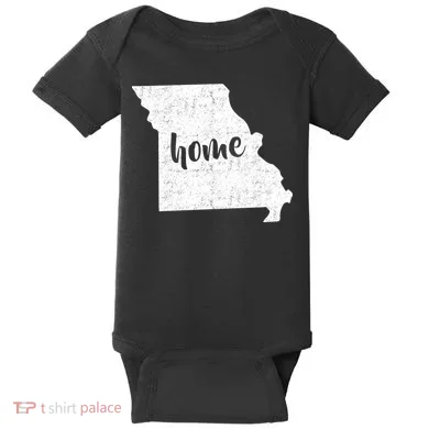 Missouri Home State  Baby Bodysuit
