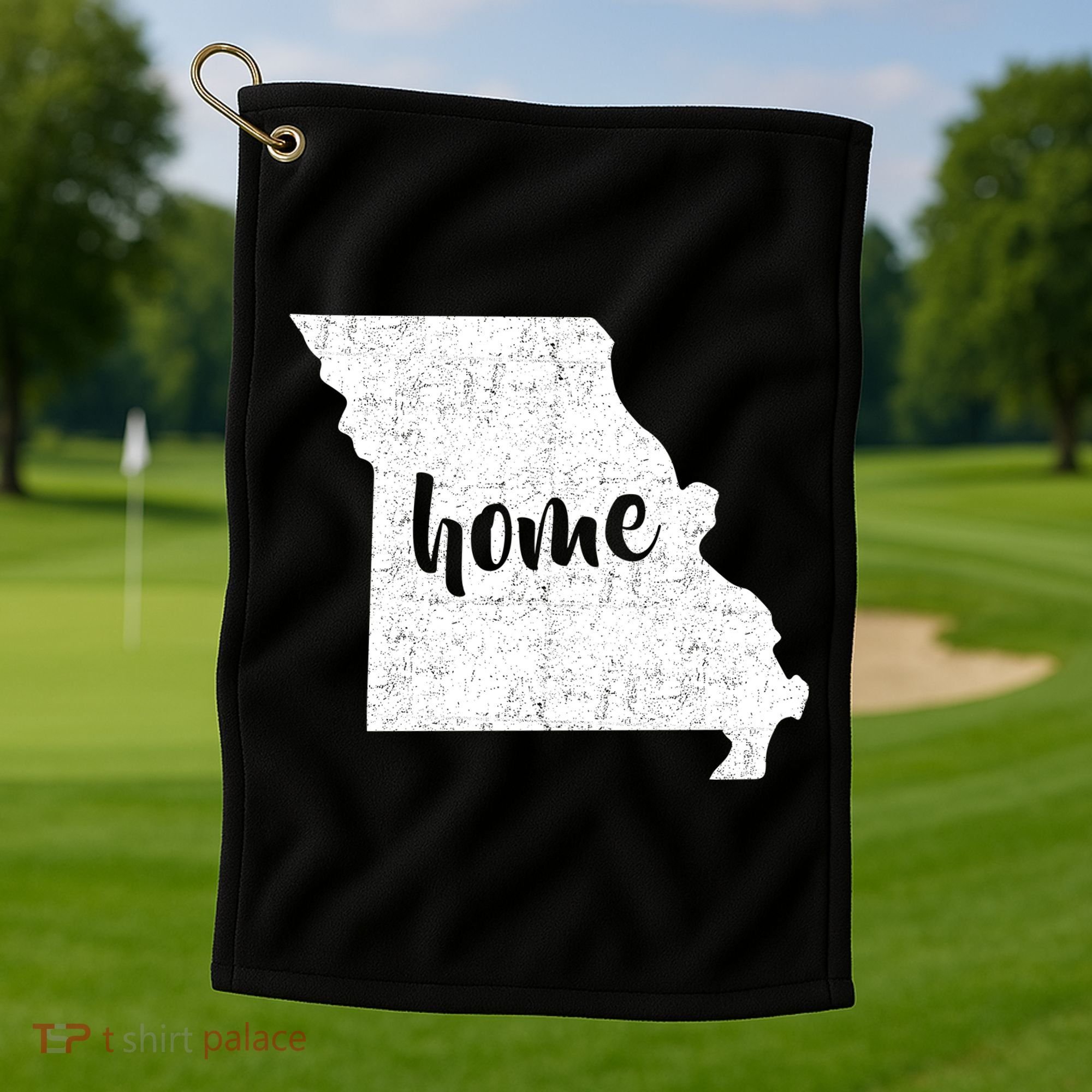 Missouri Home State  Golf Towel