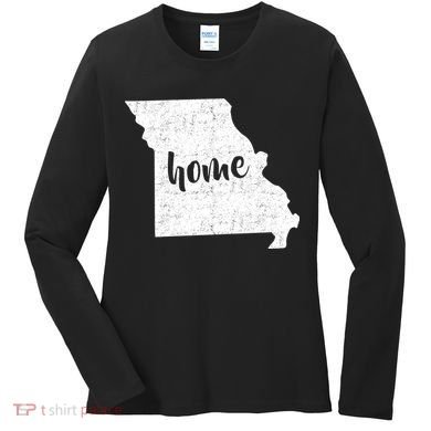 Missouri Home State  Women's Long Sleeve Shirt
