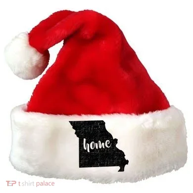 Missouri Home State  Santa Hat