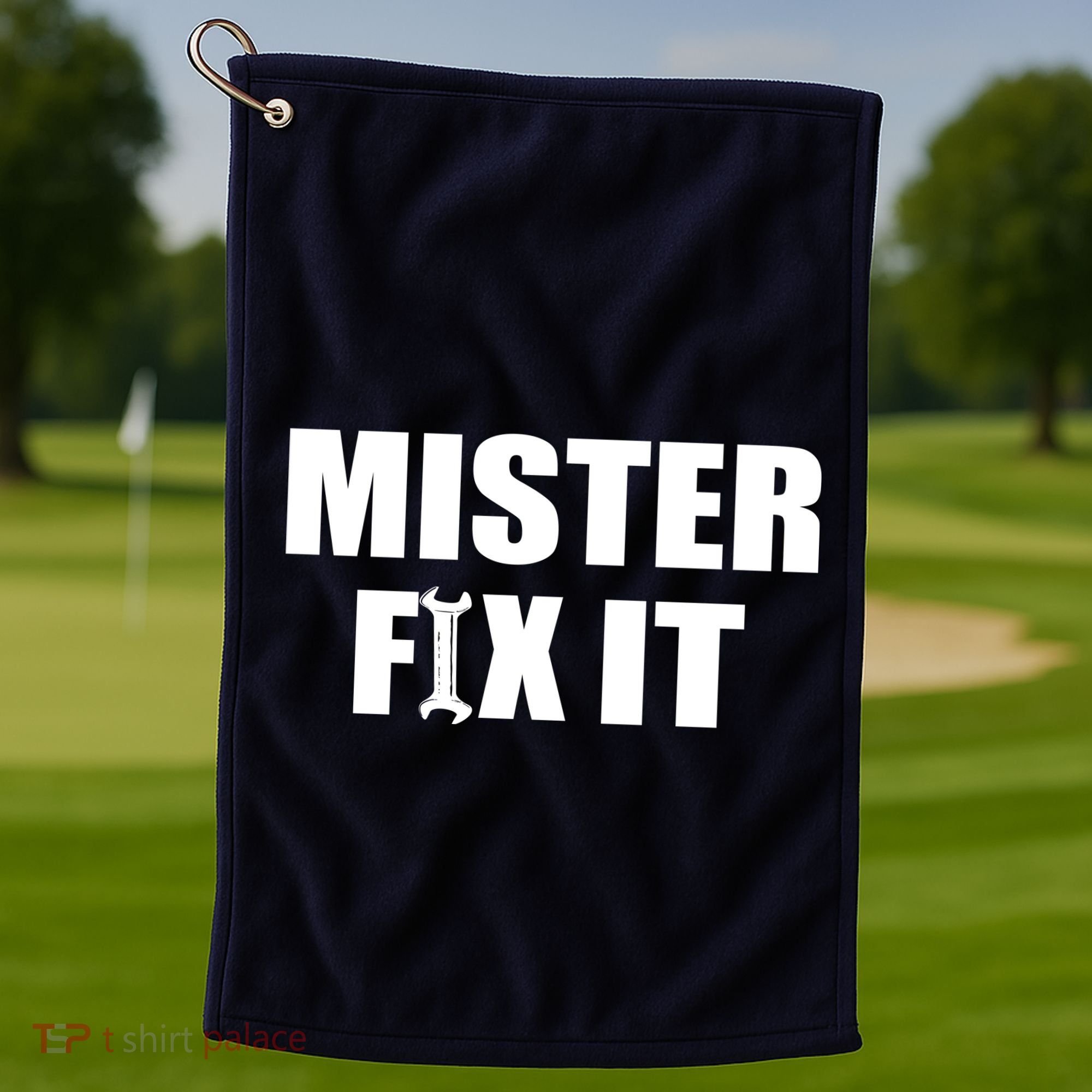 Mister Fix It Golf Towel
