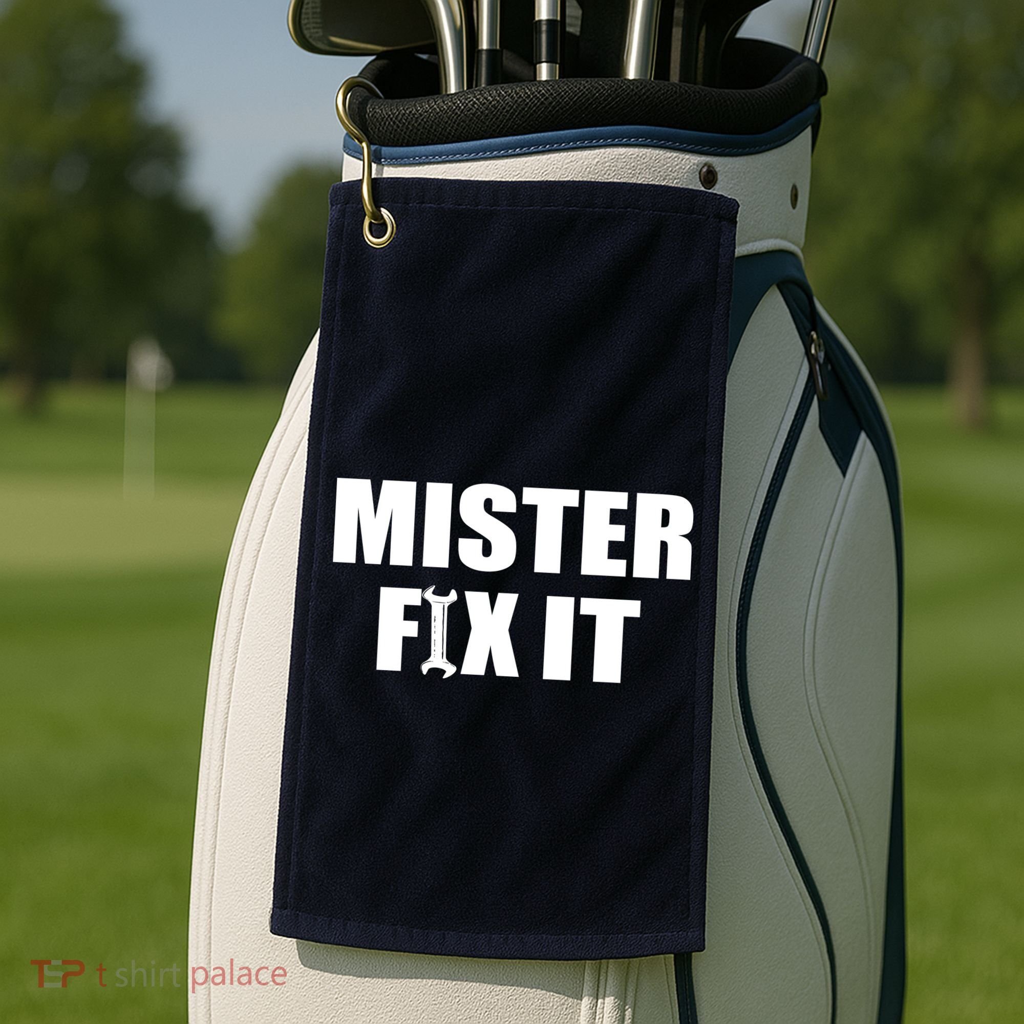Mister Fix It Golf Towel