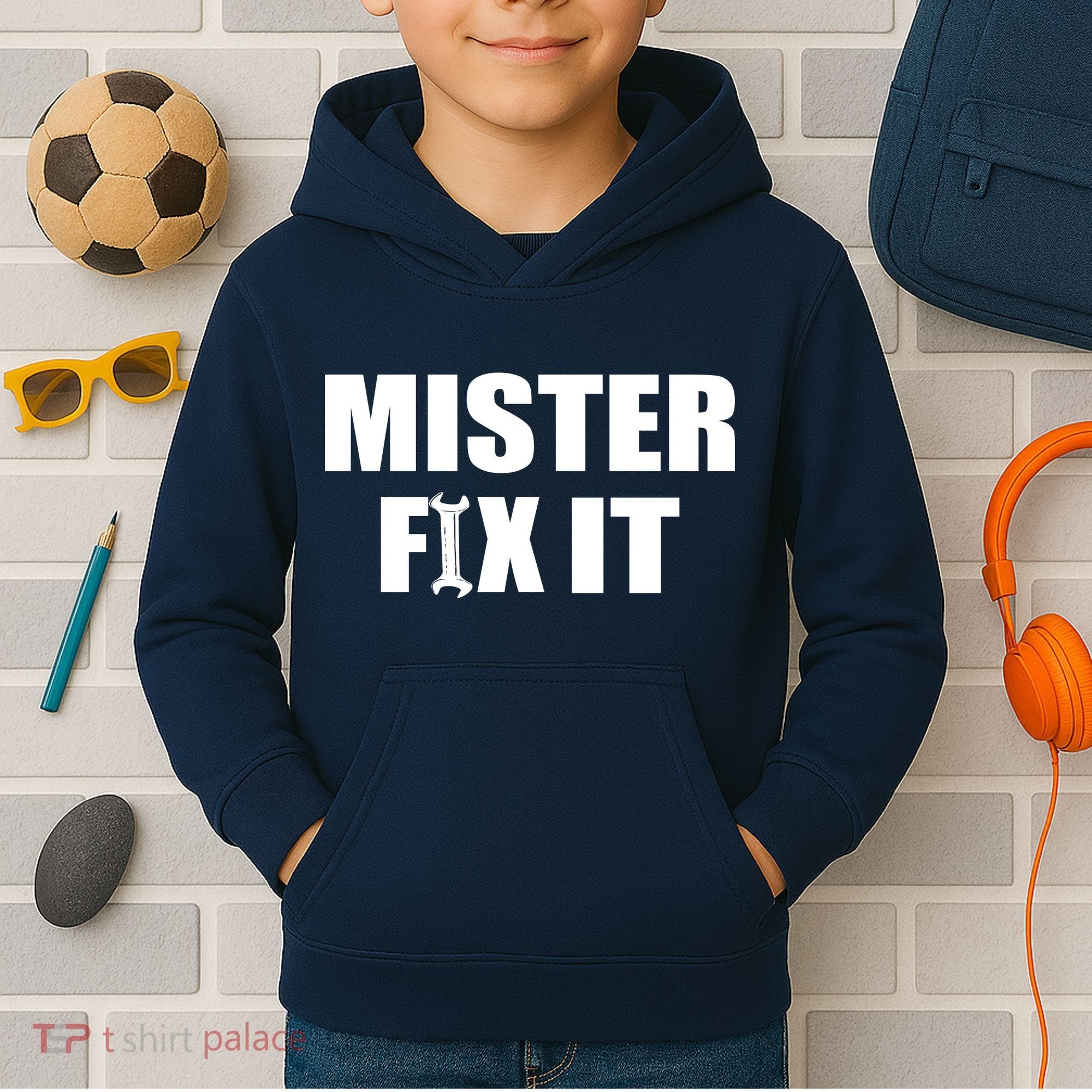 Mister Fix It Kids Hoodie