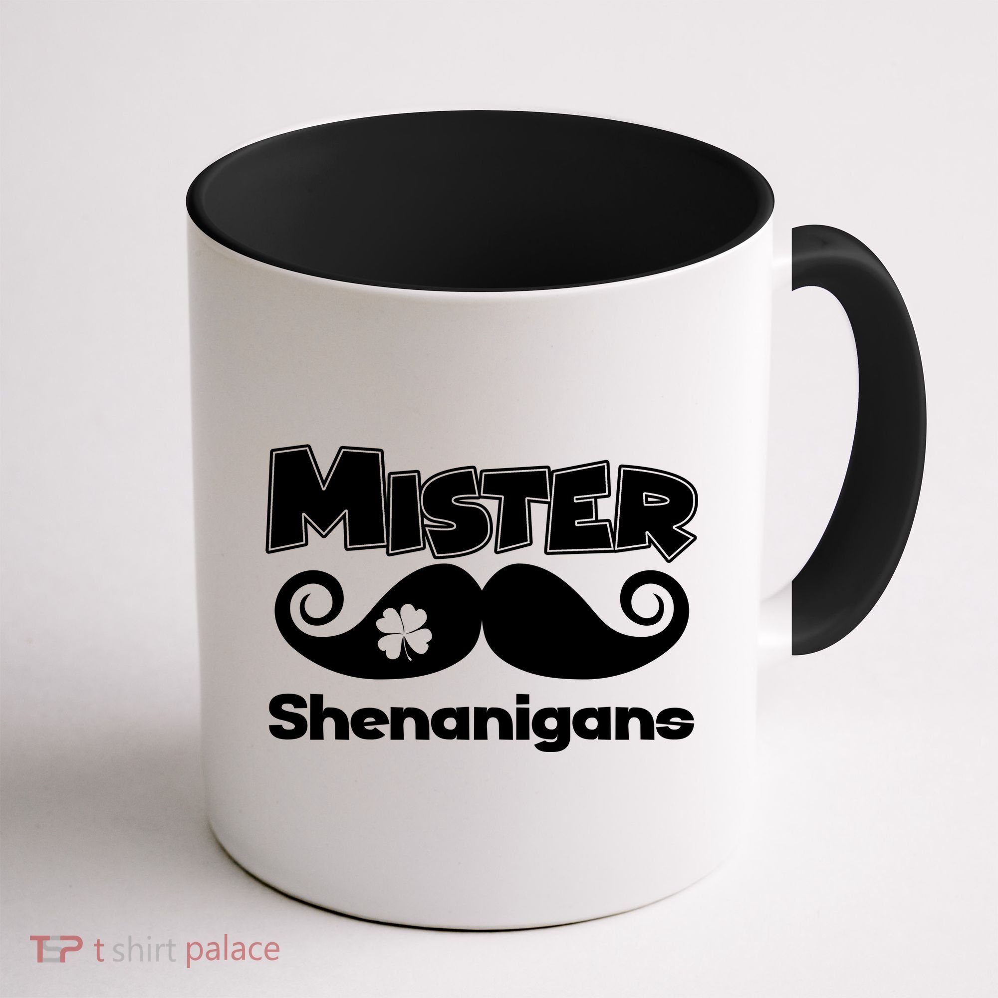 Mister Shenanigans Mustache Coffee Mug