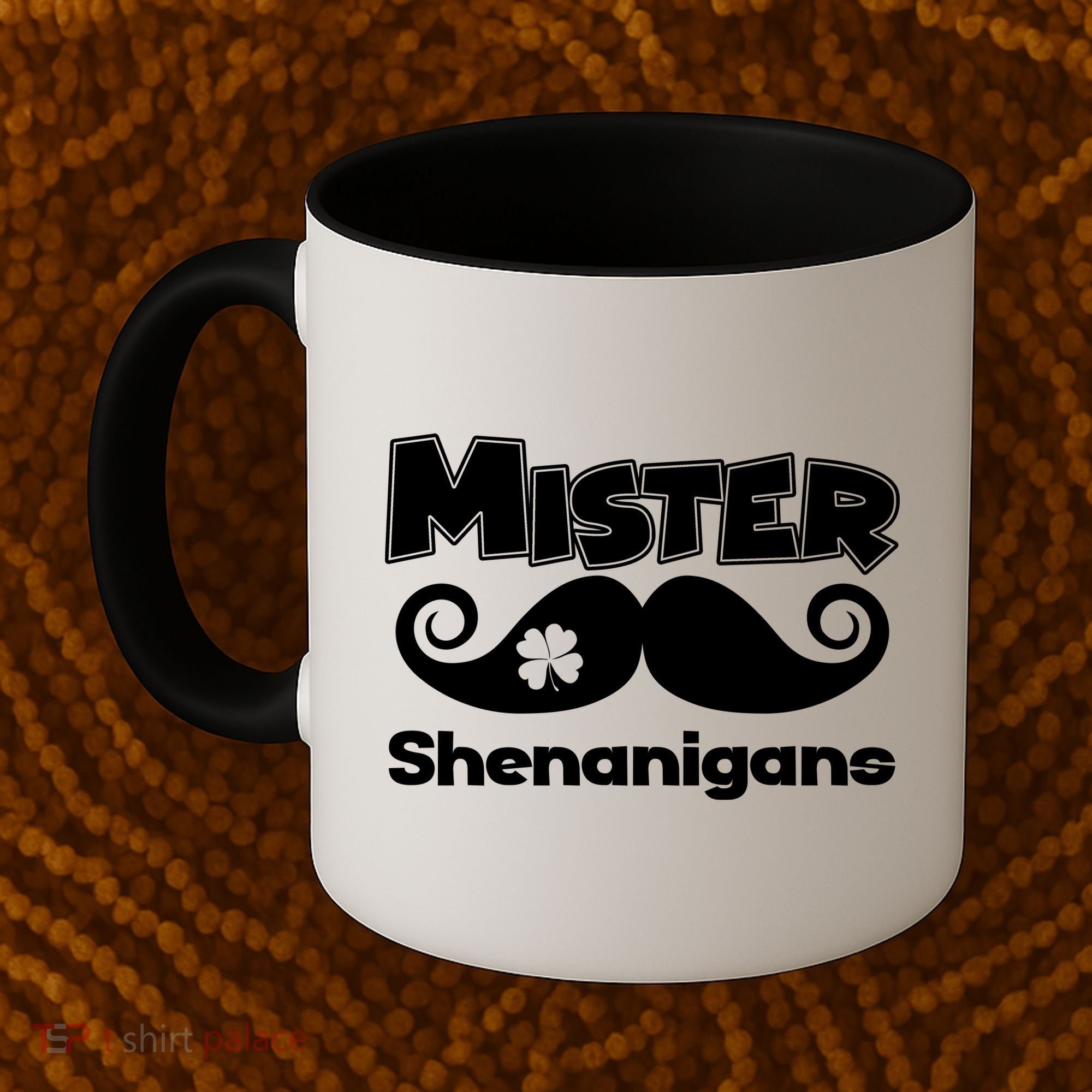 Mister Shenanigans Mustache Coffee Mug