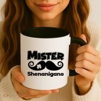Mister Shenanigans Mustache Coffee Mug thumb 3