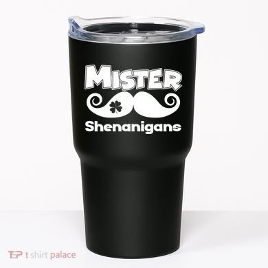 Mister Shenanigans Mustache Tumbler
