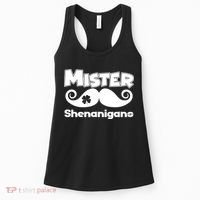 Mister Shenanigans Mustache Women's Tank Top thumb 0