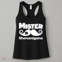Mister Shenanigans Mustache Women's Tank Top thumb 3