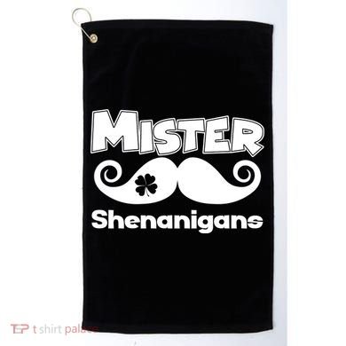 Mister Shenanigans Mustache Golf Towel