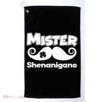 Mister Shenanigans Mustache Golf Towel thumb 0