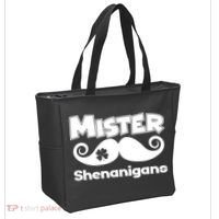 Mister Shenanigans Mustache Tote Bag thumb 2