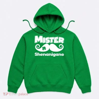 Mister Shenanigans Mustache Hoodie