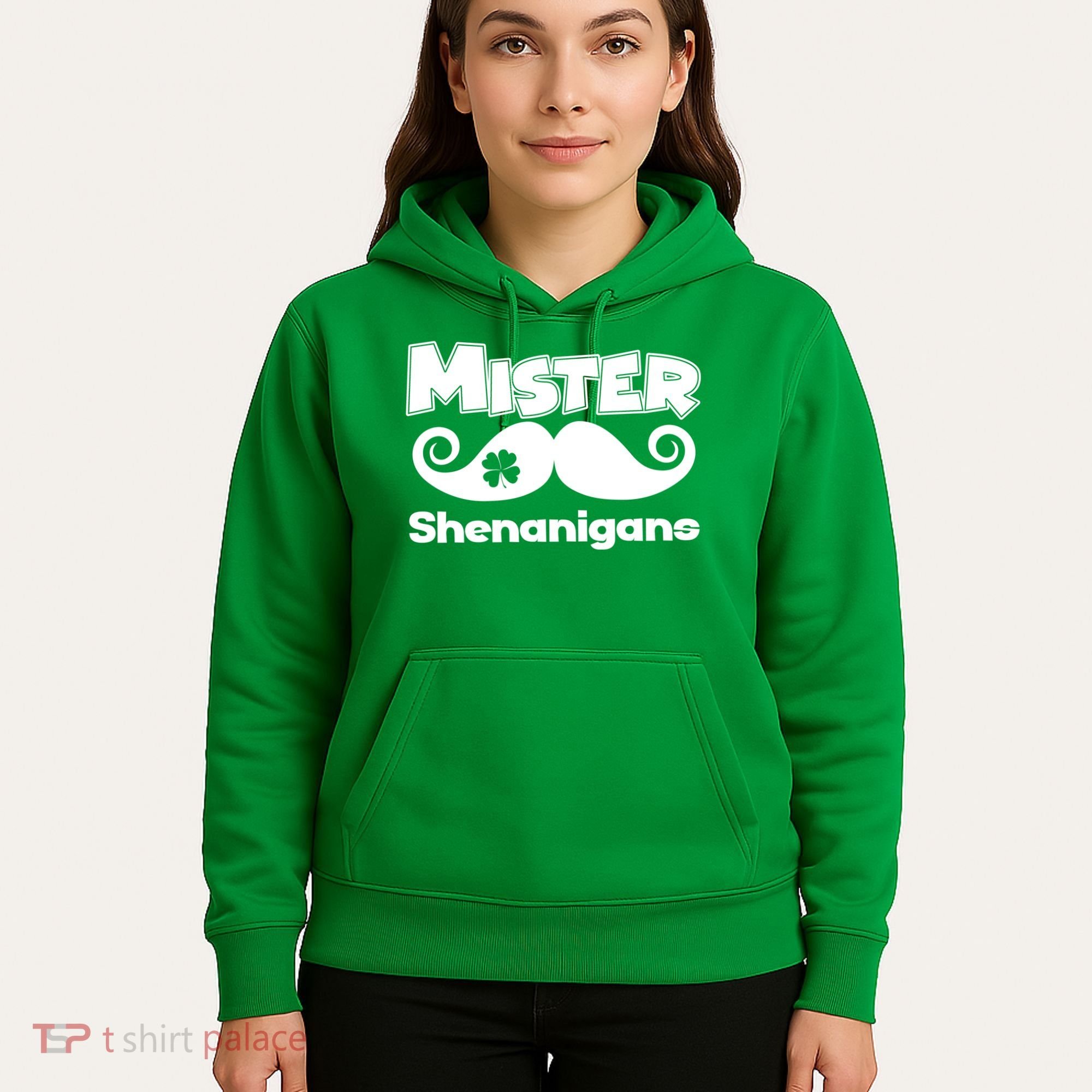 Mister Shenanigans Mustache Hoodie