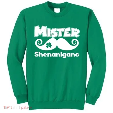 Mister Shenanigans Mustache Sweatshirt