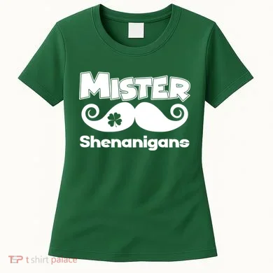 Mister Shenanigans Mustache Women's T-Shirt