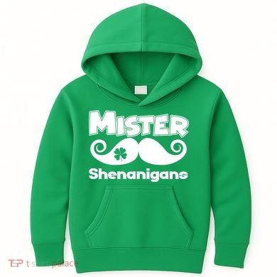 Mister Shenanigans Mustache Kids Hoodie